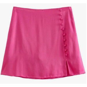Satin ZARA Mini Skirt